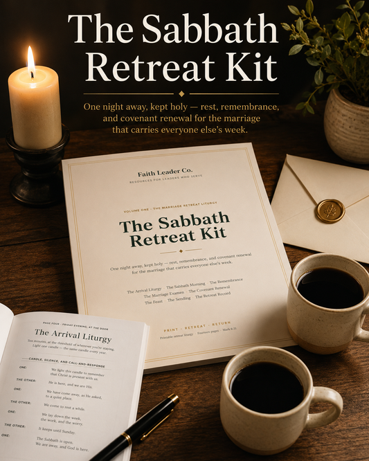 The Sabbath Retreat Kit