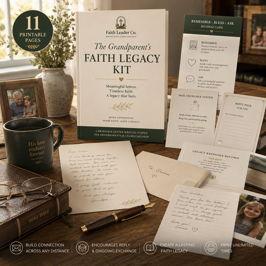The Grandparent’s Faith Legacy Kit